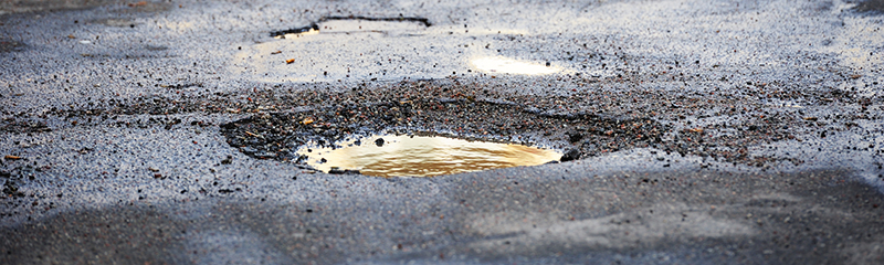 The Lifespan of a Pothole