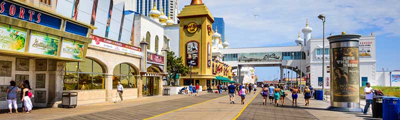 The First Boardwalk in the United States
